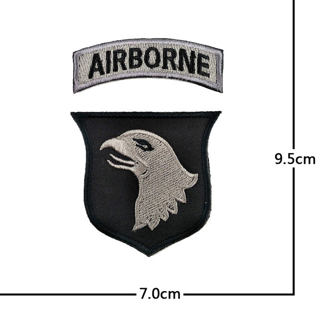 US Airborne Division Designed Embroidery Patch