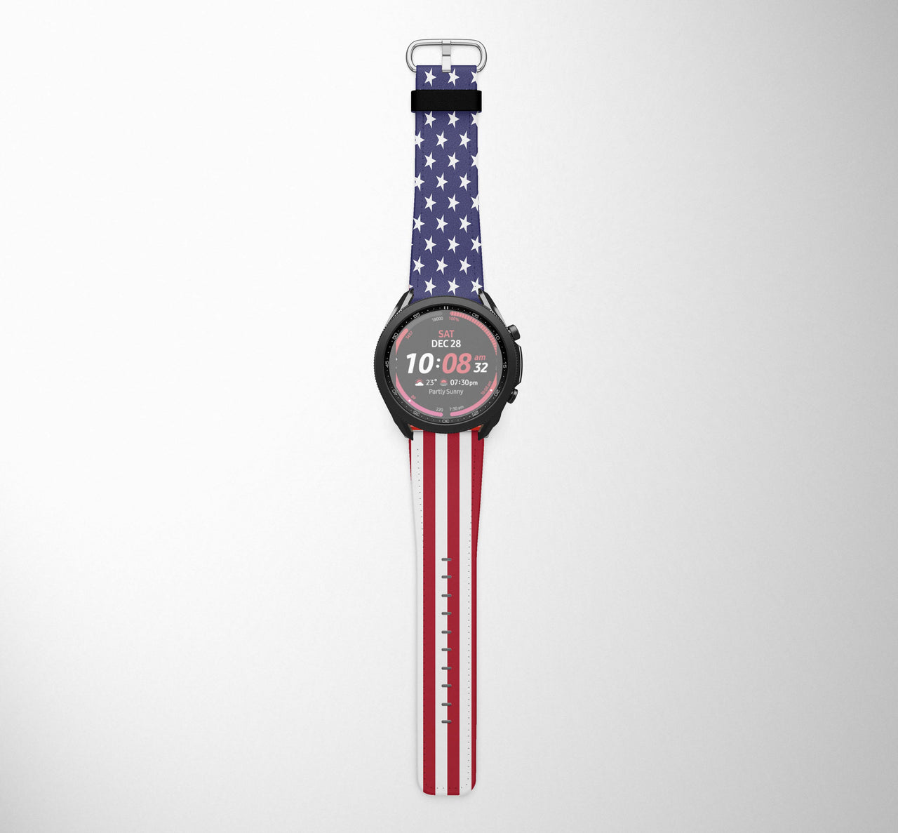 USA Flag Samsung & Huawei Watch Bands