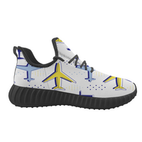 Thumbnail for Very Colourful Airplanes Designed Sport Sneakers & Shoes (MEN)