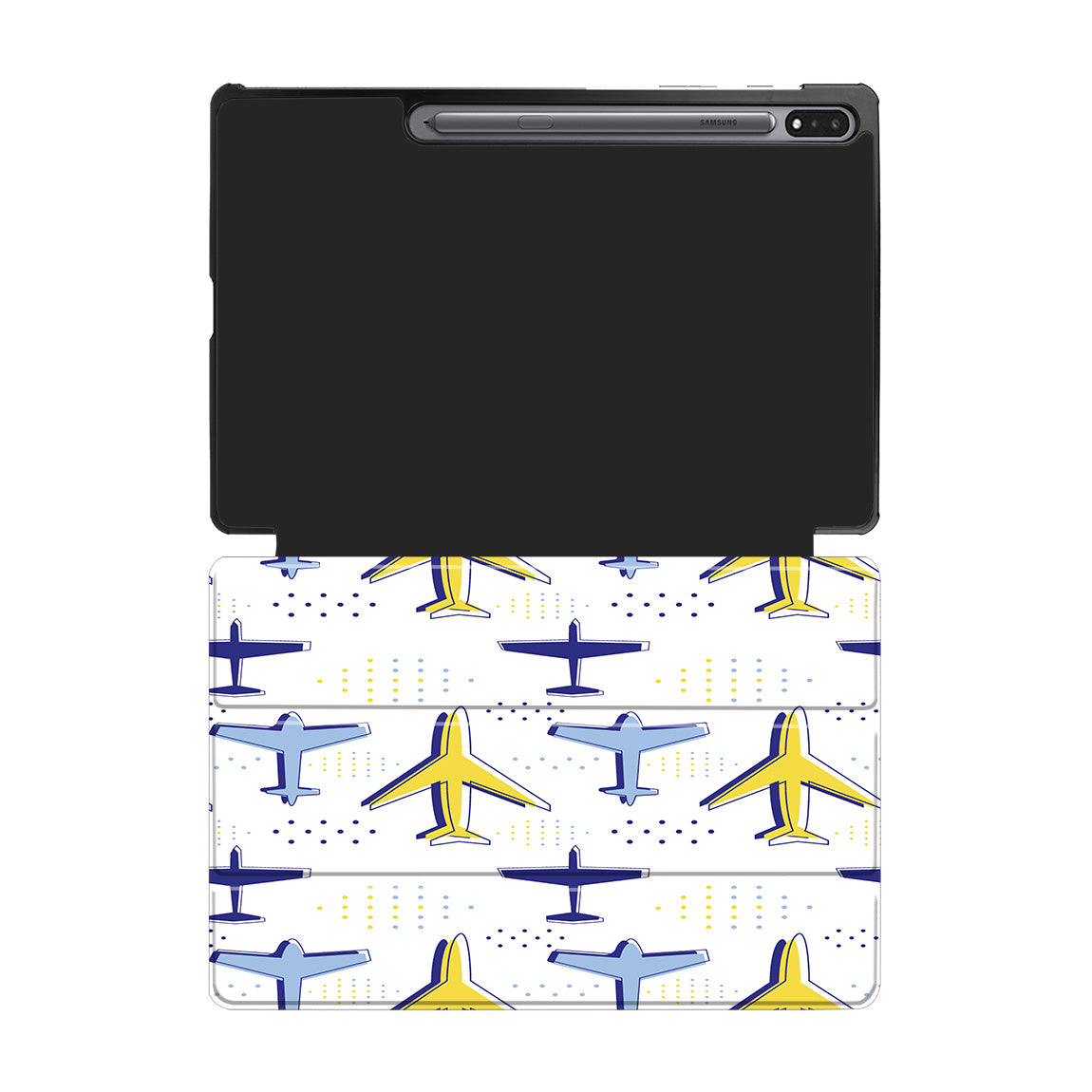 Very Colourful Airplanes Designed Samsung Tablet Cases