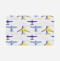 Thumbnail for Very Colourful Airplanes Designed Bath Mats