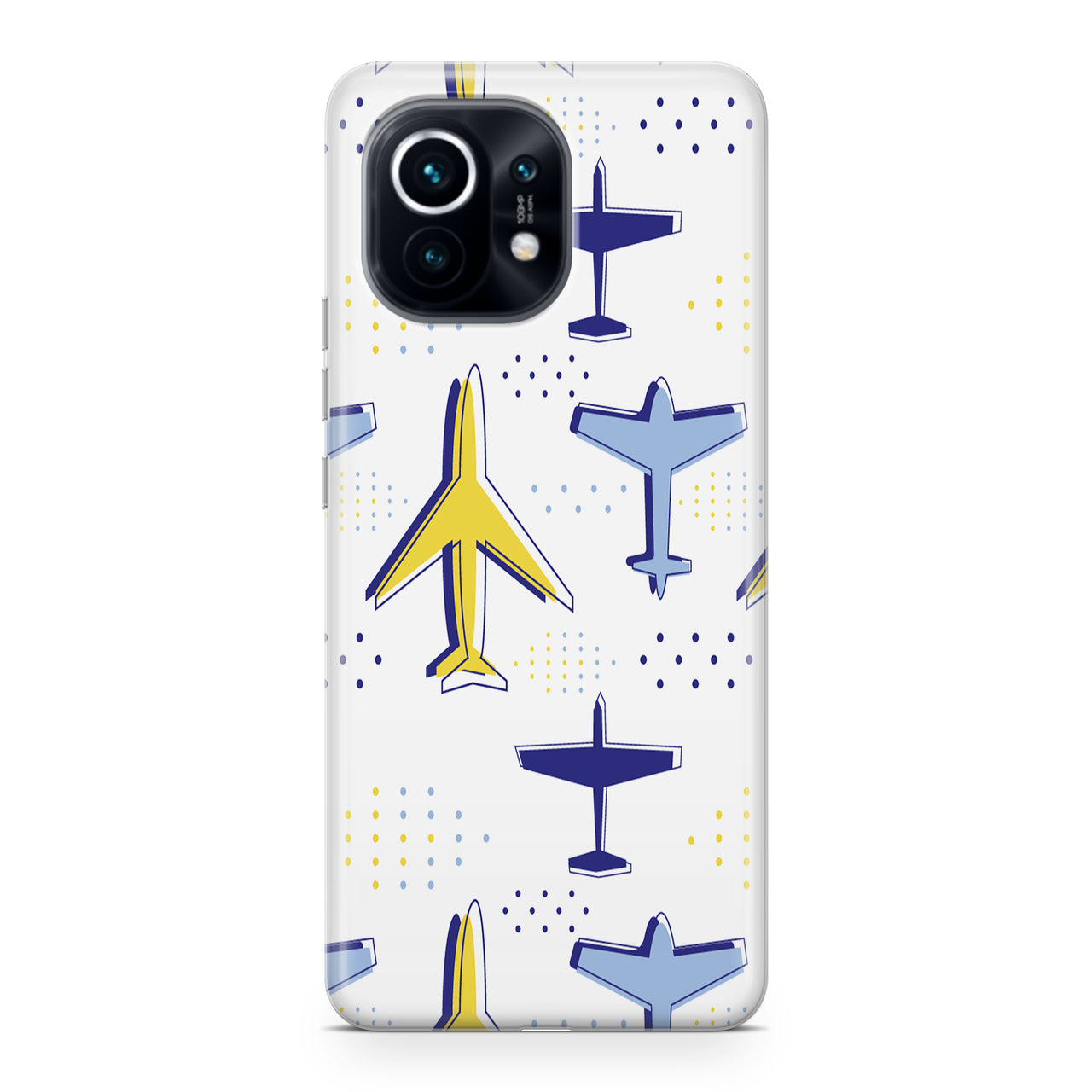 Very Colourful Airplanes Designed Xiaomi Cases