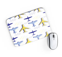 Thumbnail for Very Colourful Airplanes Designed Mouse Pads