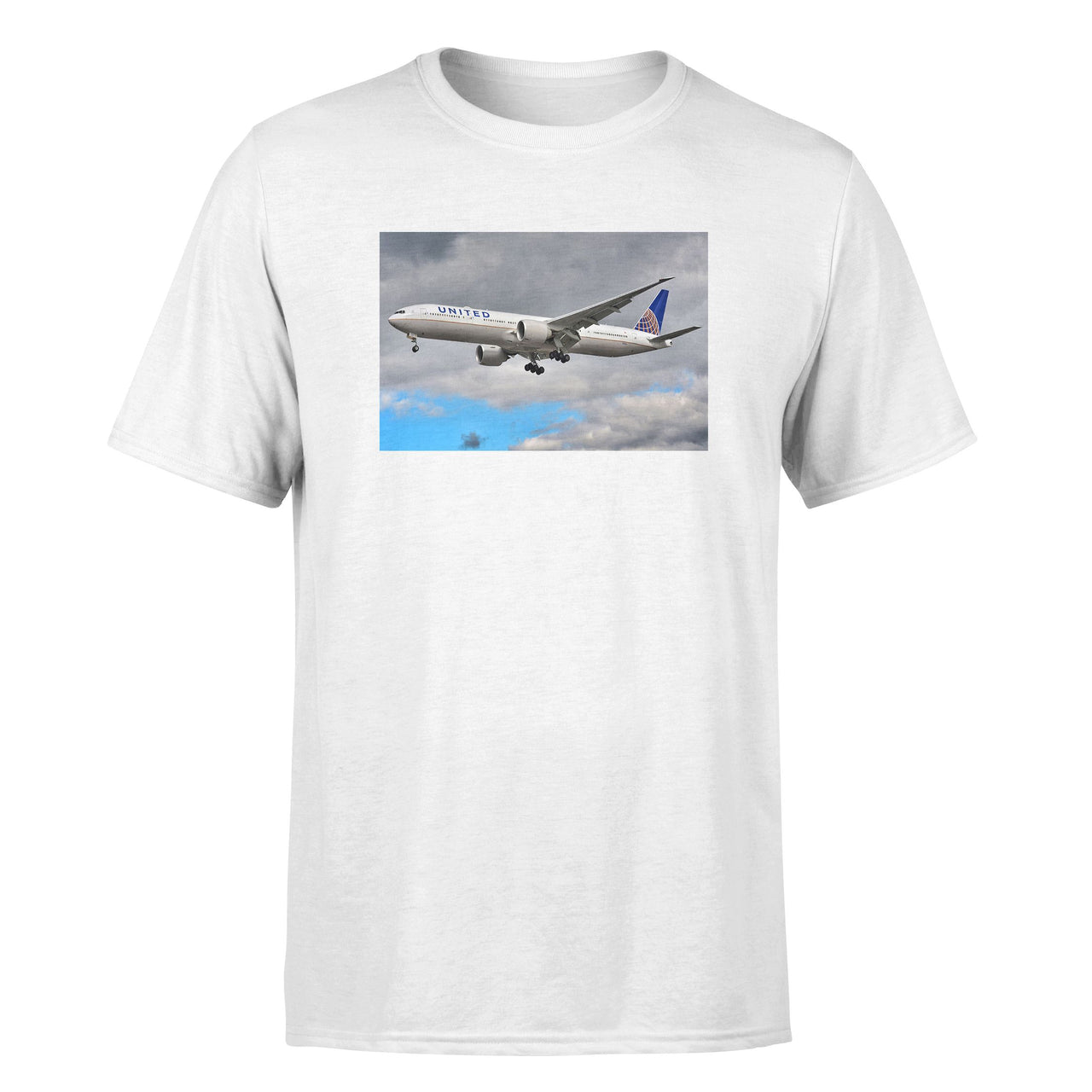 United Airways Boeing 777 Designed T-Shirts