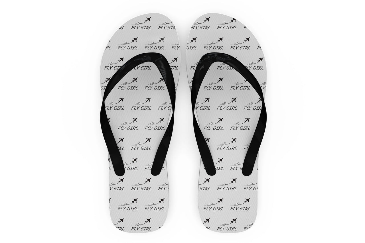 Just Fly It & Fly Girl Designed Slippers (Flip Flops)