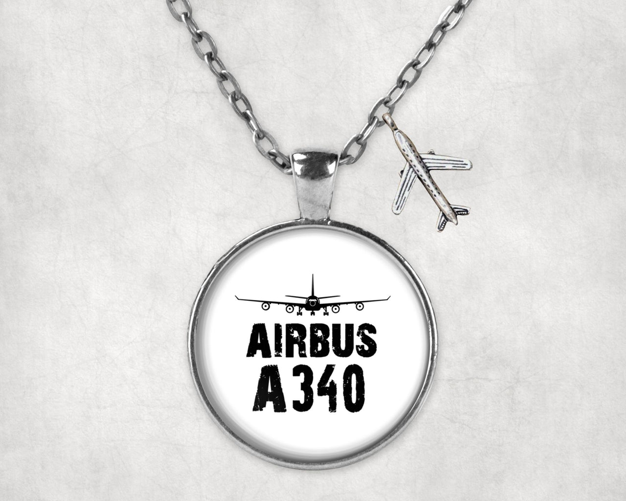 Airbus A340 & Plane Designed Necklaces