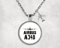 Thumbnail for Airbus A340 & Plane Designed Necklaces