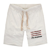 Thumbnail for I Fix Airplanes Designed Cotton Shorts