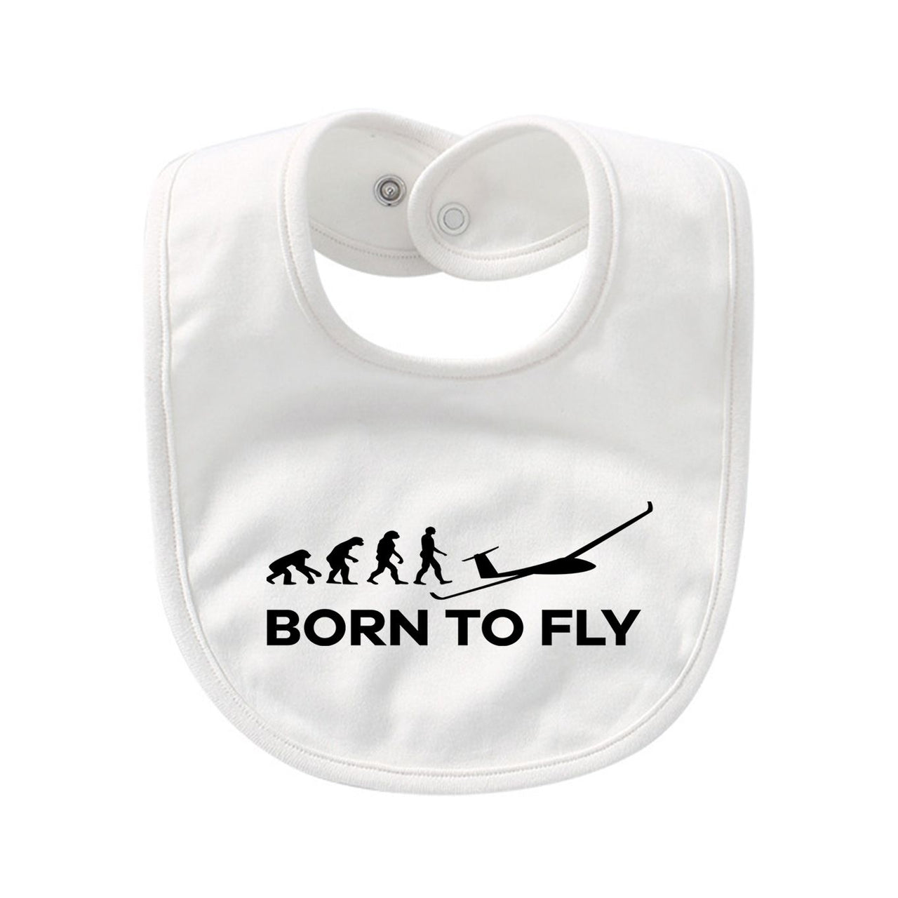 Born To Fly Glider Designed Baby Saliva & Feeding Towels