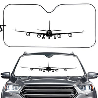 Thumbnail for Airbus A340 Silhouette Designed Car Sun Shade