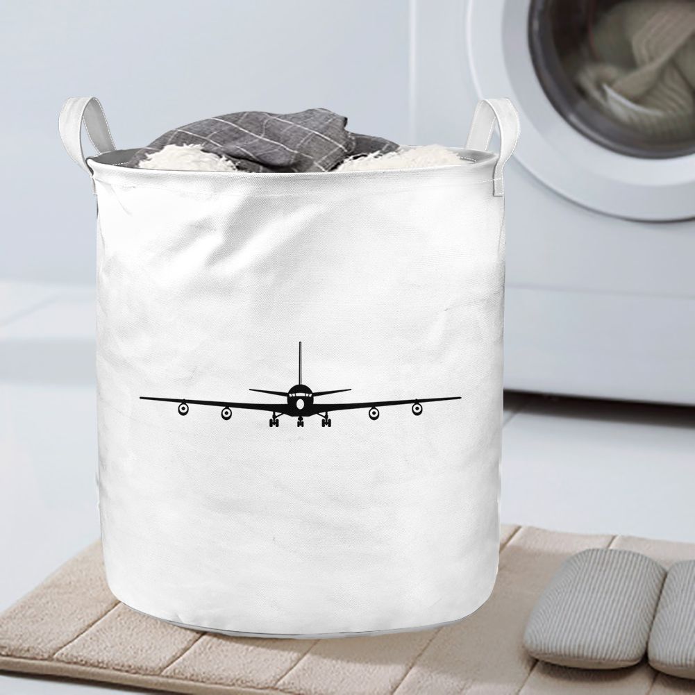 Boeing 707 Silhouette Designed Laundry Baskets