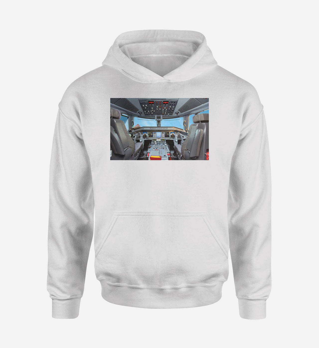 Embraer E190 Cockpit Designed Hoodies