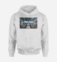 Thumbnail for Embraer E190 Cockpit Designed Hoodies