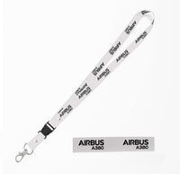 Thumbnail for Airbus A380 & Text Designed Detachable Lanyard & ID Holders