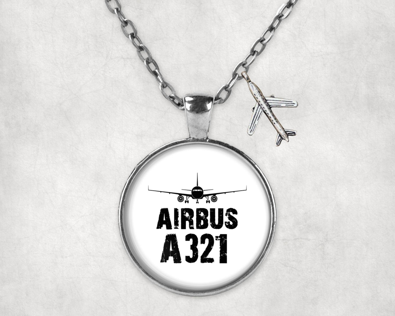 Airbus A321 & Plane Designed Necklaces