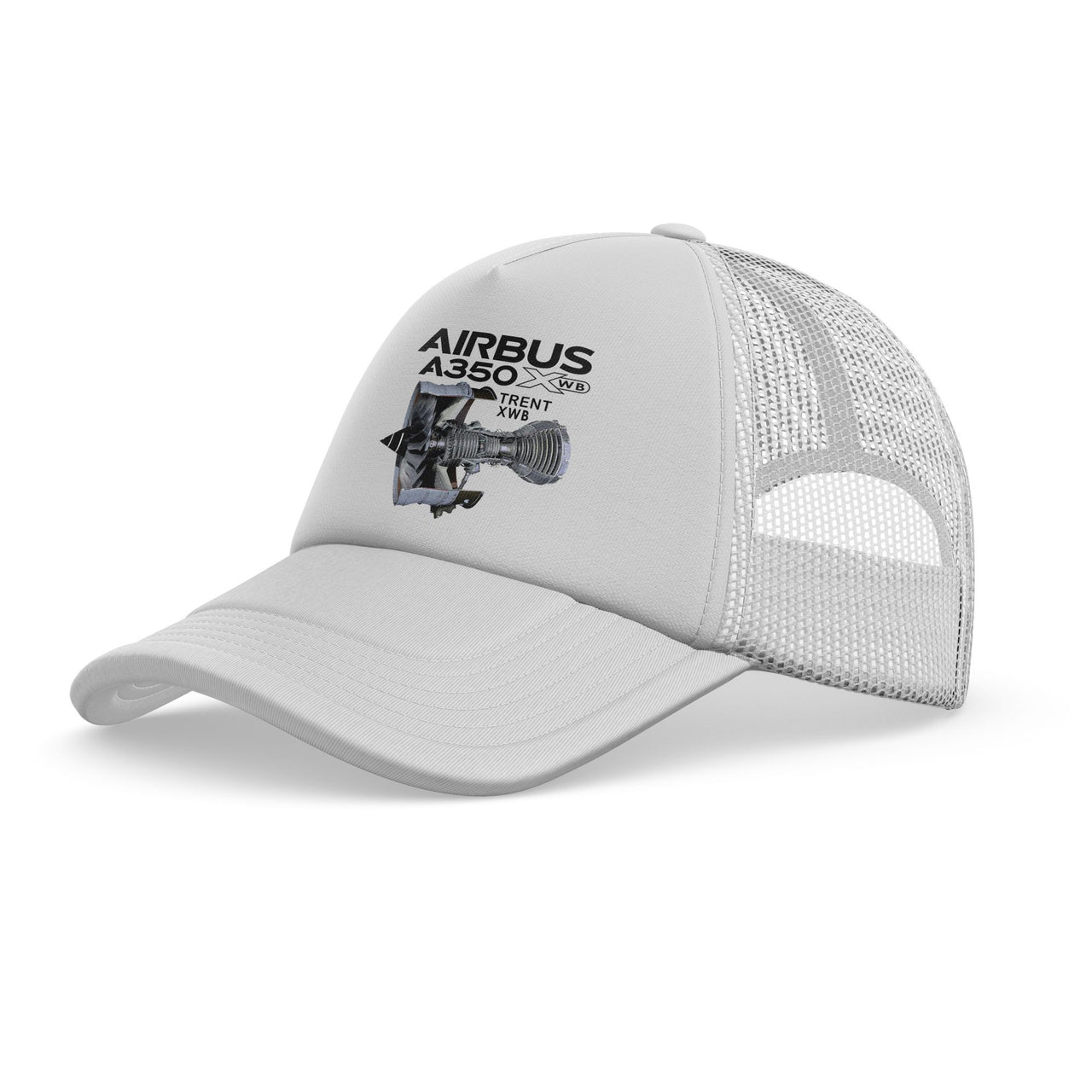 Airbus A350 & Trent Wxb Engine Designed Trucker Caps & Hats