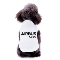 Thumbnail for Airbus A380 & Text Designed Dog Pet Vests