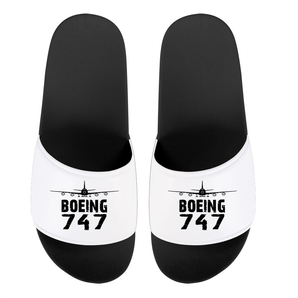 Boeing 747 & Plane Designed Sport Slippers