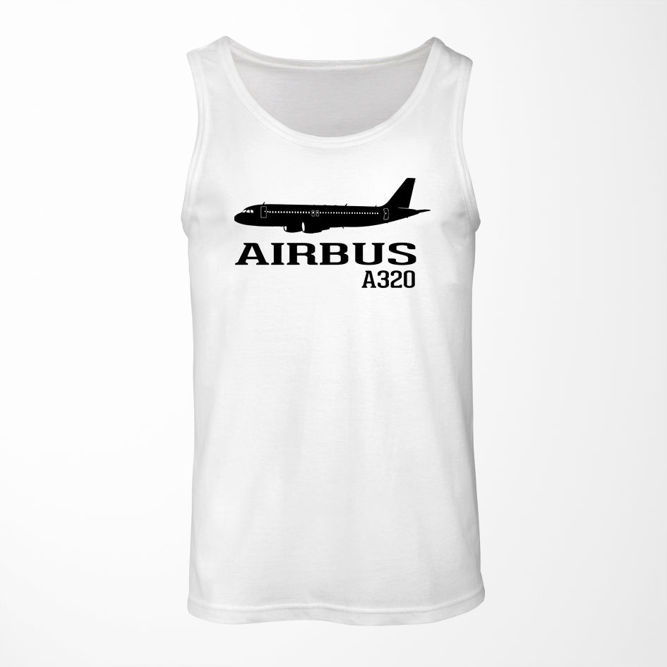 Airbus A320 Printed Designed Tank Tops