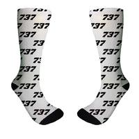 Thumbnail for 737 Flat Text Designed Socks