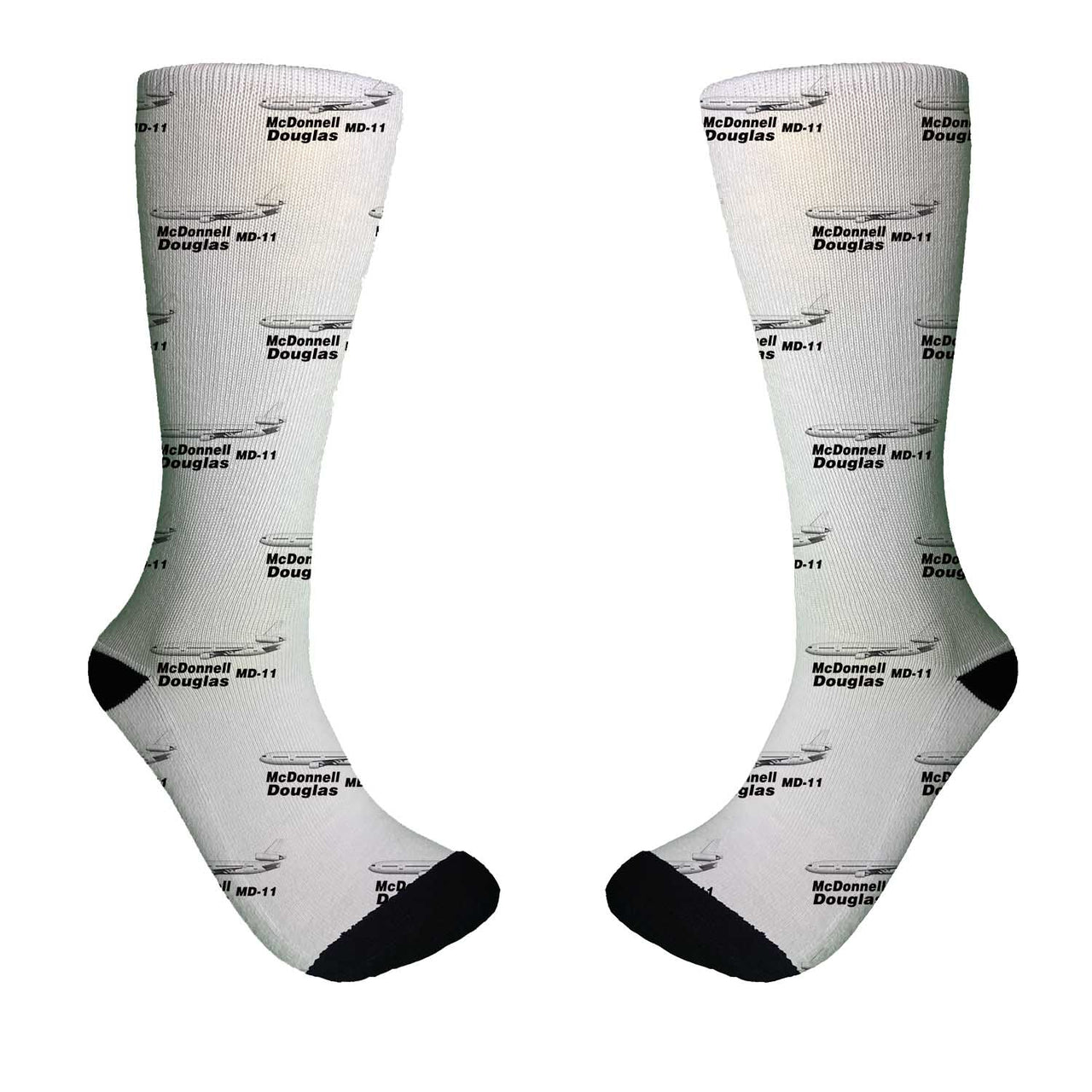 The McDonnell Douglas MD-11 Designed Socks