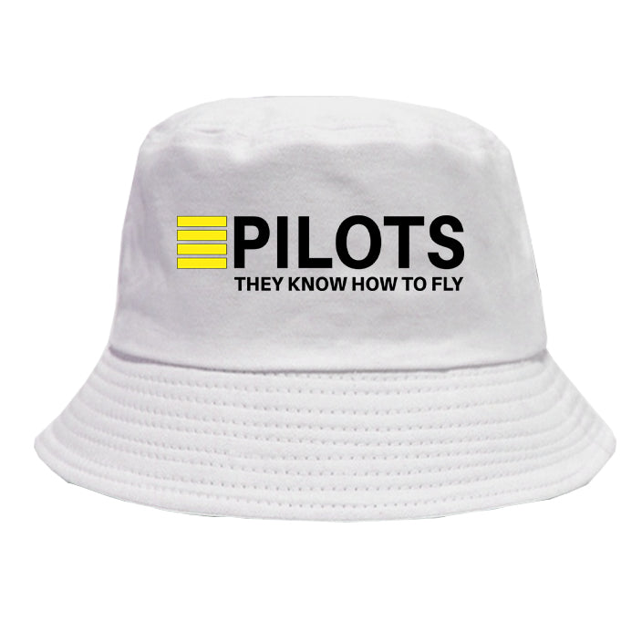 Pilots They Know How To Fly Designed Summer & Stylish Hats