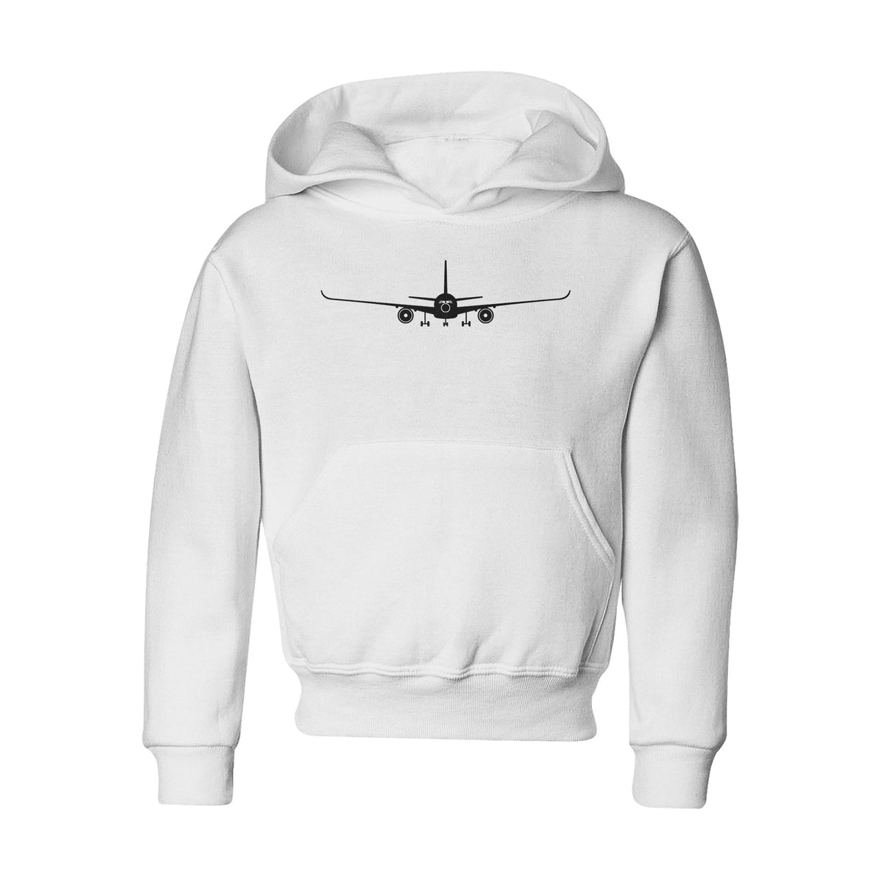 Airbus A350 Silhouette Designed "CHILDREN" Hoodies