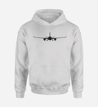 Thumbnail for Airbus A350 Silhouette Designed Hoodies