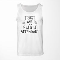 Thumbnail for Trust Me I'm a Flight Attendant Designed Tank Tops