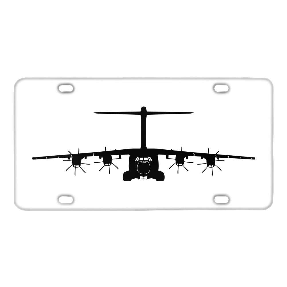 Airbus A400M Silhouette Designed Metal (License) Plates