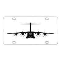 Thumbnail for Airbus A400M Silhouette Designed Metal (License) Plates