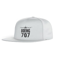 Thumbnail for Boeing 707 & Plane Designed Snapback Caps & Hats