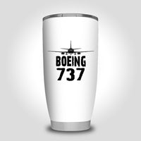 Thumbnail for Boeing 737 & Plane Designed Tumbler Travel Mugs