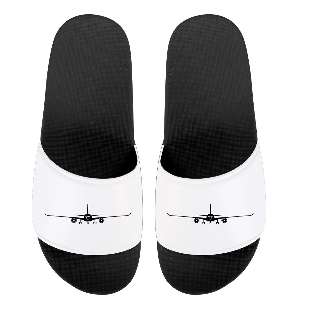 Airbus A350 Silhouette Designed Sport Slippers