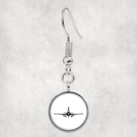 Thumbnail for McDonnell Douglas MD-11 Silhouette Plane Designed Earrings