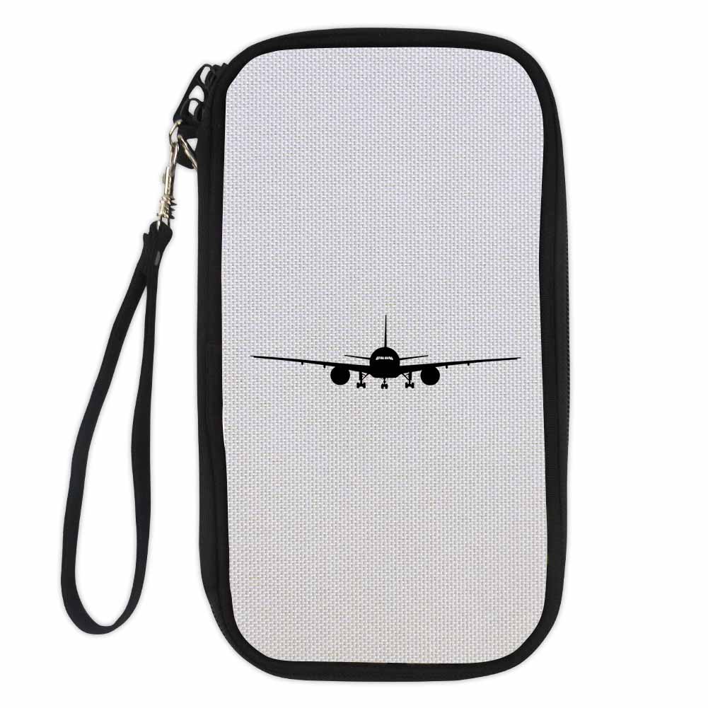 Boeing 777 Silhouette Designed Travel Cases & Wallets