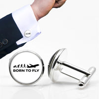 Thumbnail for Born To Fly Designed Cuff Links