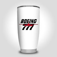 Thumbnail for Amazing Boeing 777 Designed Tumbler Travel Mugs