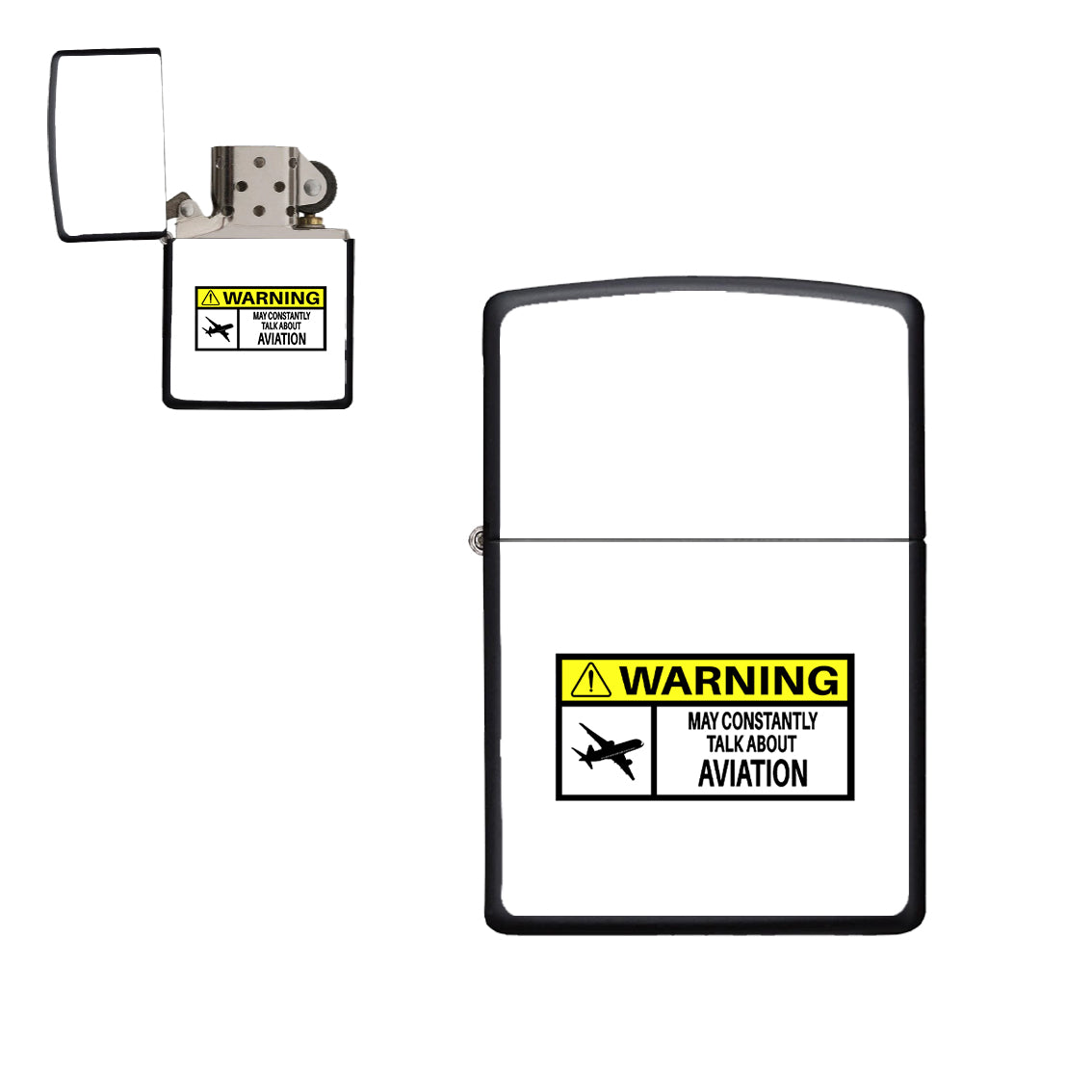 Warning May Constantly Talk About Aviation Designed Metal Lighters