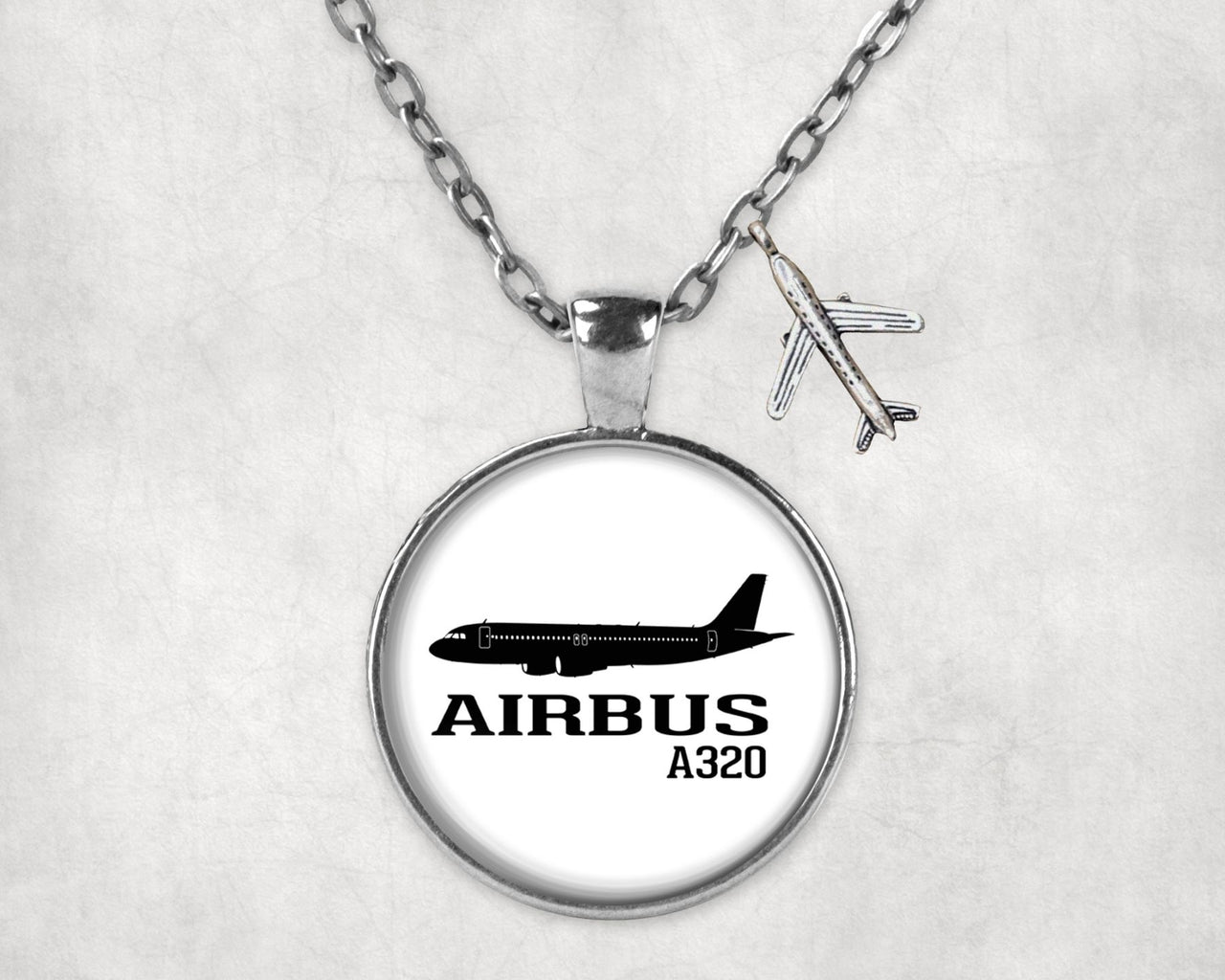 Airbus A320 Printed Designed Necklaces