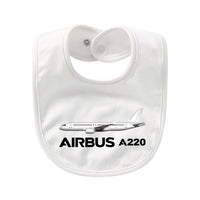 Thumbnail for The Airbus A220 Designed Baby Saliva & Feeding Towels