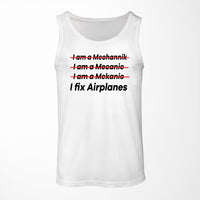 Thumbnail for I Fix Airplanes Designed Tank Tops