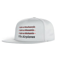 Thumbnail for I Fix Airplanes Designed Snapback Caps & Hats