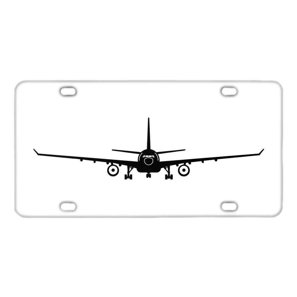 Airbus A330 Silhouette Designed Metal (License) Plates