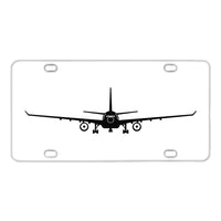 Thumbnail for Airbus A330 Silhouette Designed Metal (License) Plates