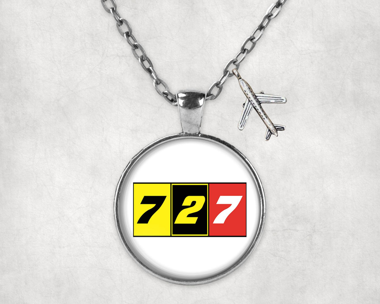 Flat Colourful 727 Designed Necklaces