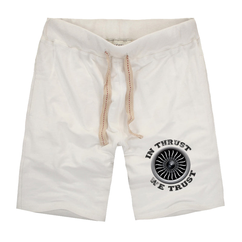 In Thrust We Trust (Vol 2) Designed Cotton Shorts