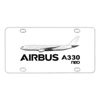 Thumbnail for The Airbus A330neo Designed Metal (License) Plates