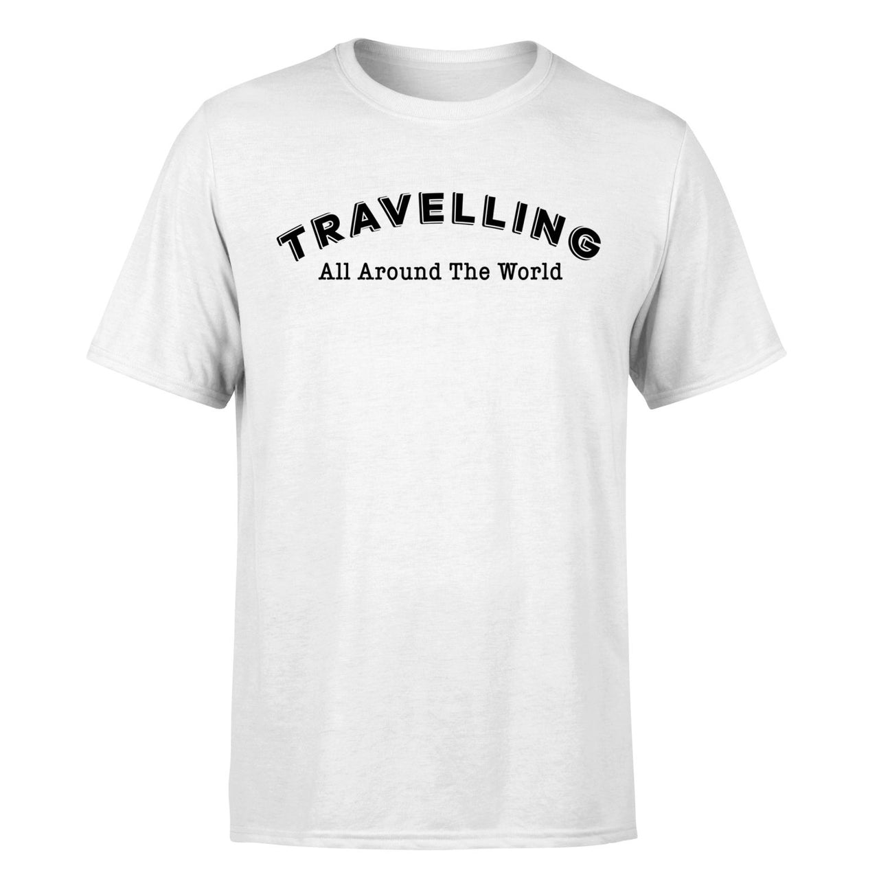 Travelling All Around The World Designed T-Shirts