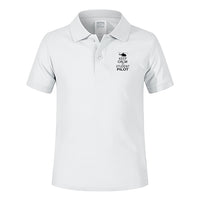 Thumbnail for Student Pilot (Helicopter) Designed Children Polo T-Shirts